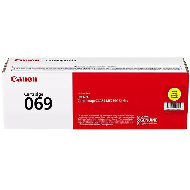 Canon 069 Cyan, Magenta, Yellow Toner Cartridges Set, Pack Of 3 - DealJustDeal