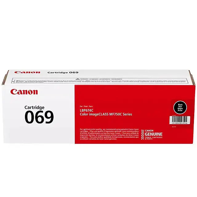 Canon 069 Black, Cyan, Magenta, Yellow Toner Cartridges Set, Pack Of 4 - DealJustDeal