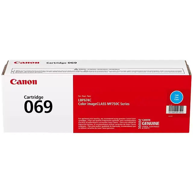 Canon 069 Black, Cyan, Magenta, Yellow Toner Cartridges Set, Pack Of 4 - DealJustDeal