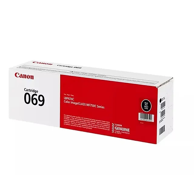 Canon 069 Black Standard Yield Toner Cartridge (5094C001), Pack Of 2 - DealJustDeal