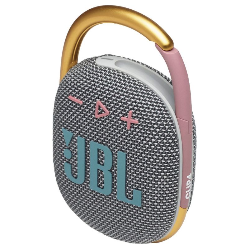 JBL - CLIP4 Portable Bluetooth Speaker - Gray - DealJustDeal