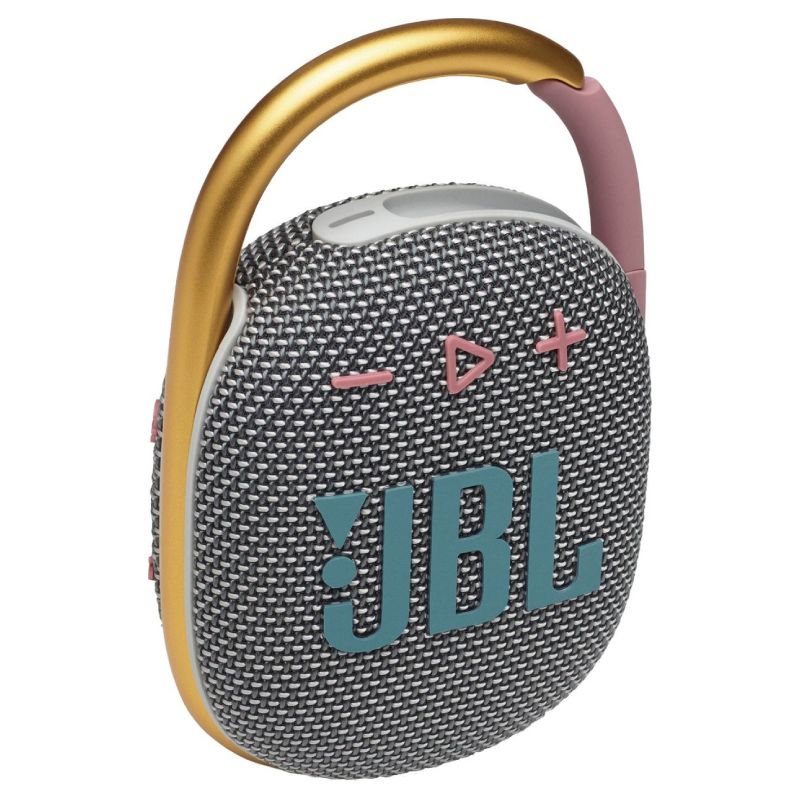 JBL - CLIP4 Portable Bluetooth Speaker - Gray - DealJustDeal