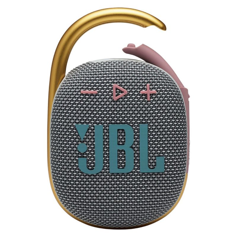 JBL - CLIP4 Portable Bluetooth Speaker - Gray - DealJustDeal